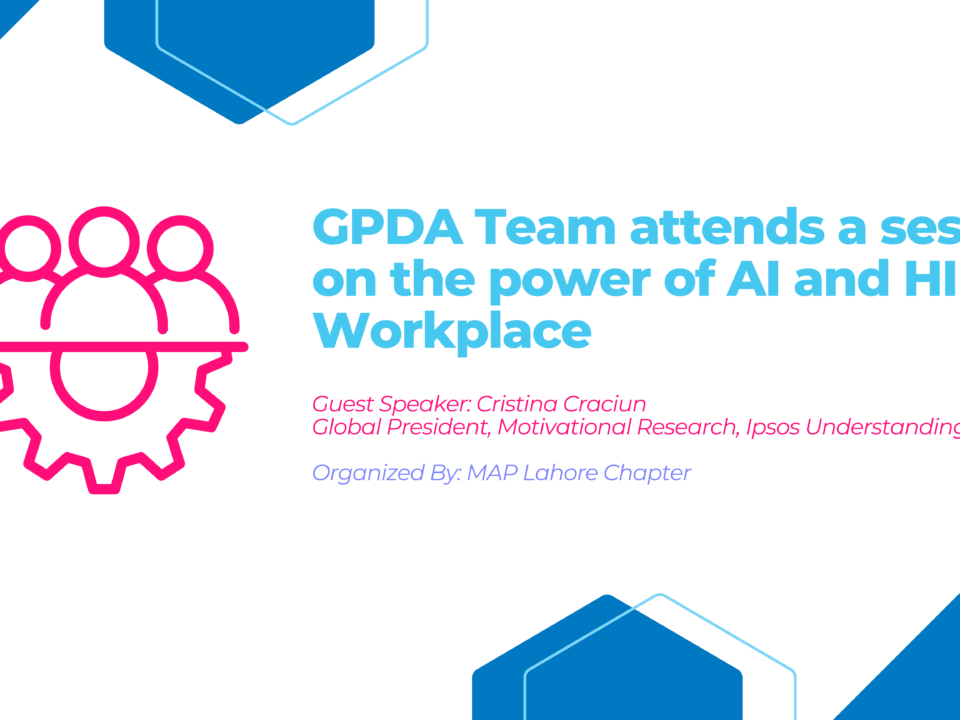 GPDA Team attends a session on the power of AI and HI at Workplace