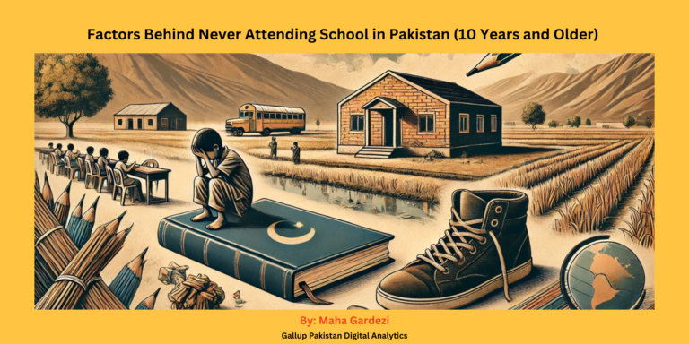 Exploring Reasons for Children Never Attending School in Pakistan