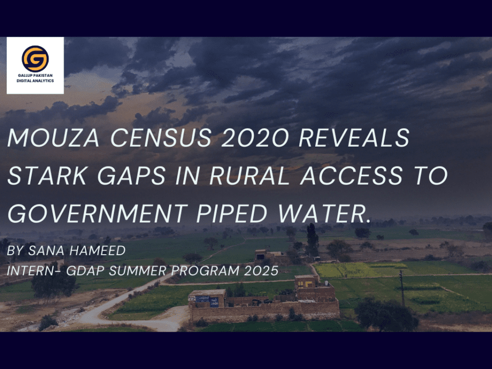 Sana Hameed - The Aga Khan University - Gallup Pakistan Digital Analytics