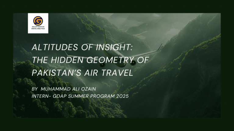 Altitudes of Insight: The Hidden Geometry of Pakistan’s Air Travel