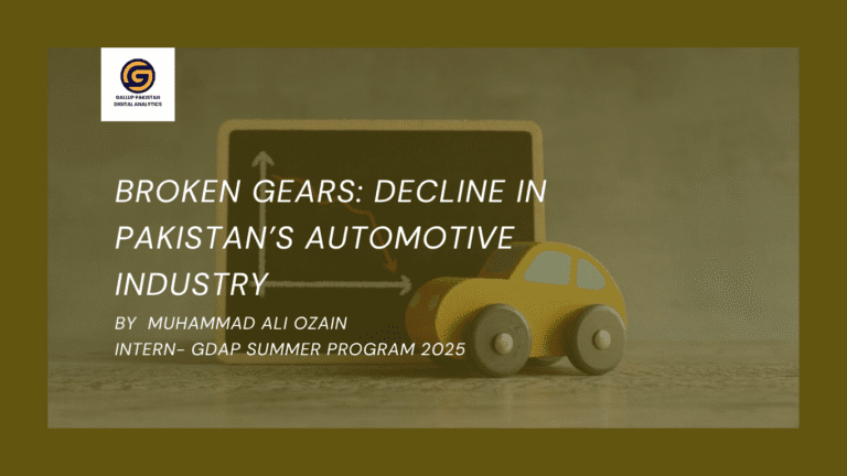 Broken Gears: Decline in Pakistan’s Automotive Industry