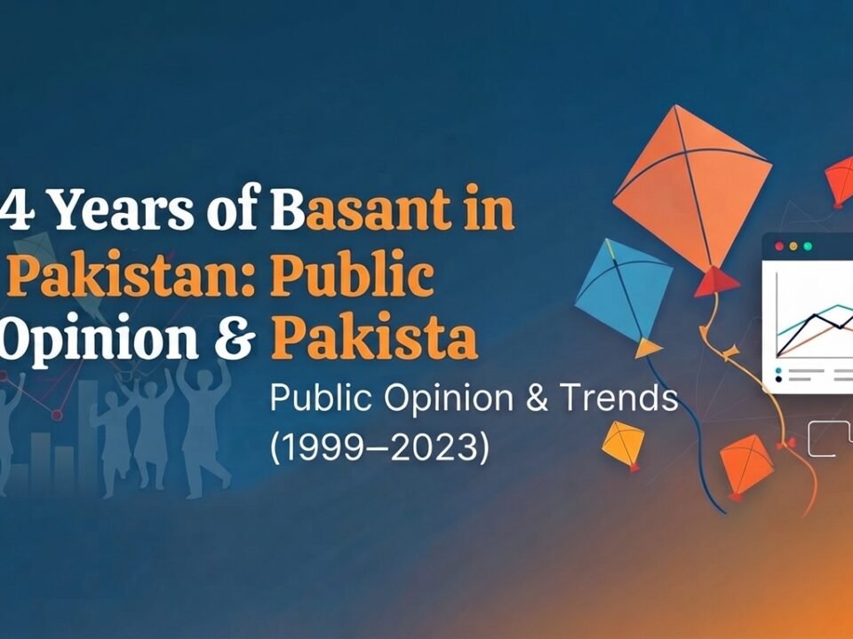 24 Years of Basant in Pakistan: Public Opinion & Trends (1999–2023)